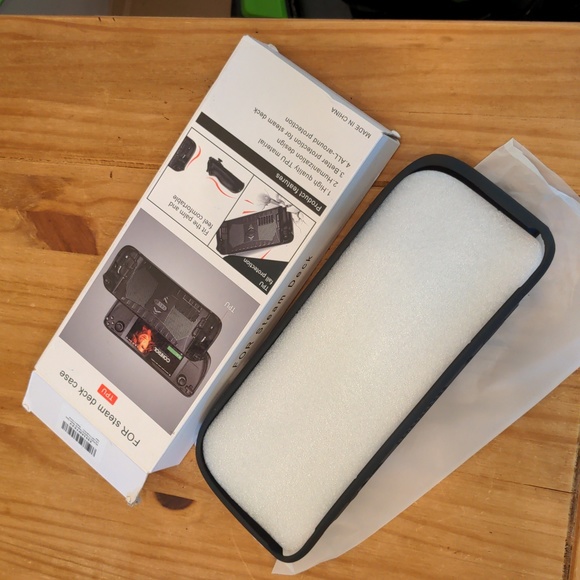 NIB SENQAO Black Protective Case For Back of Steam Deck, No Glass - Picture 6 of 6